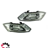 چراغ جلو ساینا بدون موتور چپ و راست برند SNT